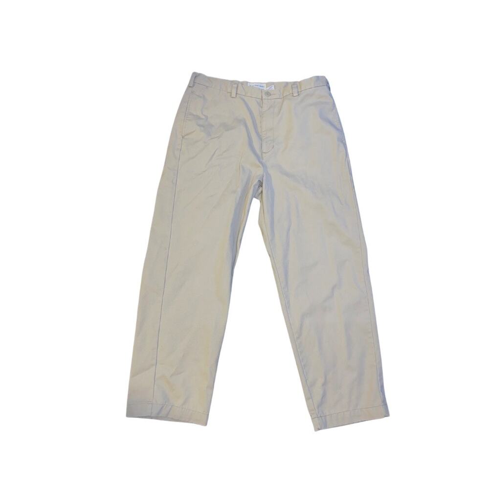 Old Navy Plain Front Khakis Chinos Casual Pants Size 36x30 Casual Career Preppy